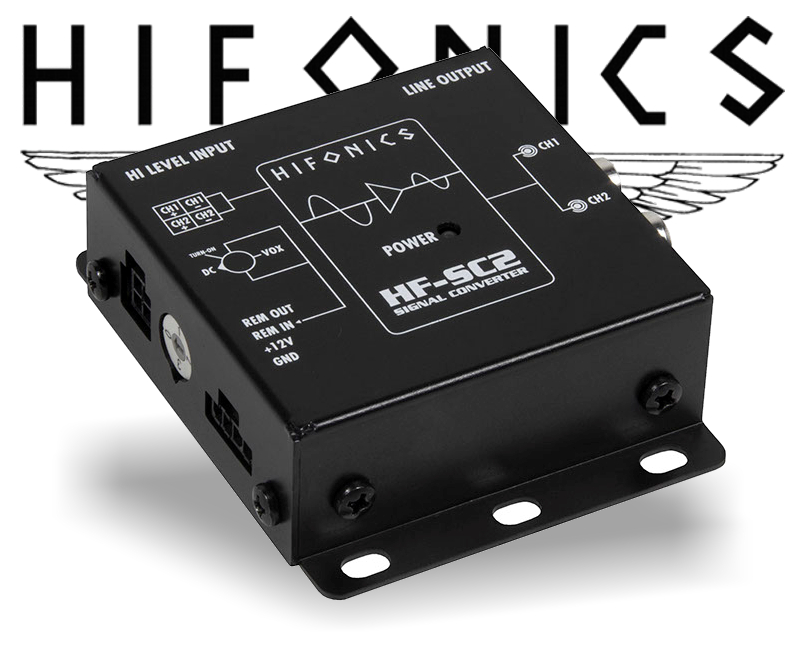 Hifonics High Low Adapter Kanal Konverter Hf Sc