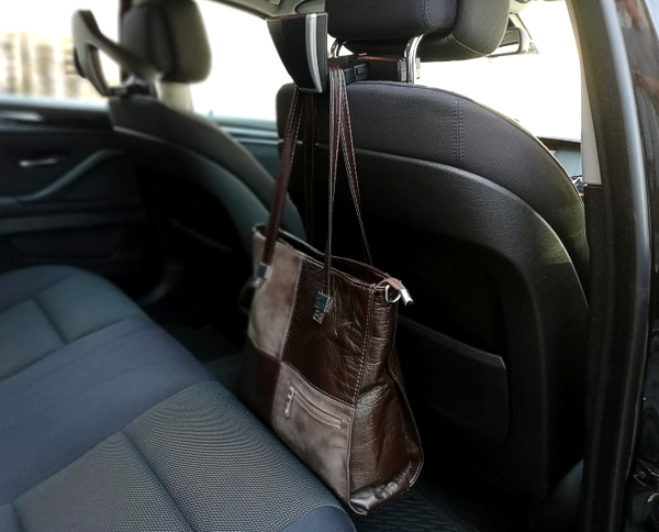 Autositz-Rücken-Kopfstützenhalterung, Tasche, Kleinigkeiten, Kleiderbügel,  Kunststoffhaken, Telefonhalter