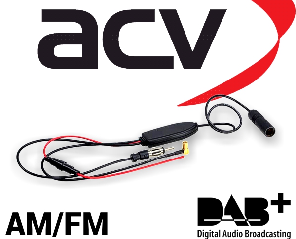 ACV DIN Antennenadapter für BMW/Renault/Dacia
