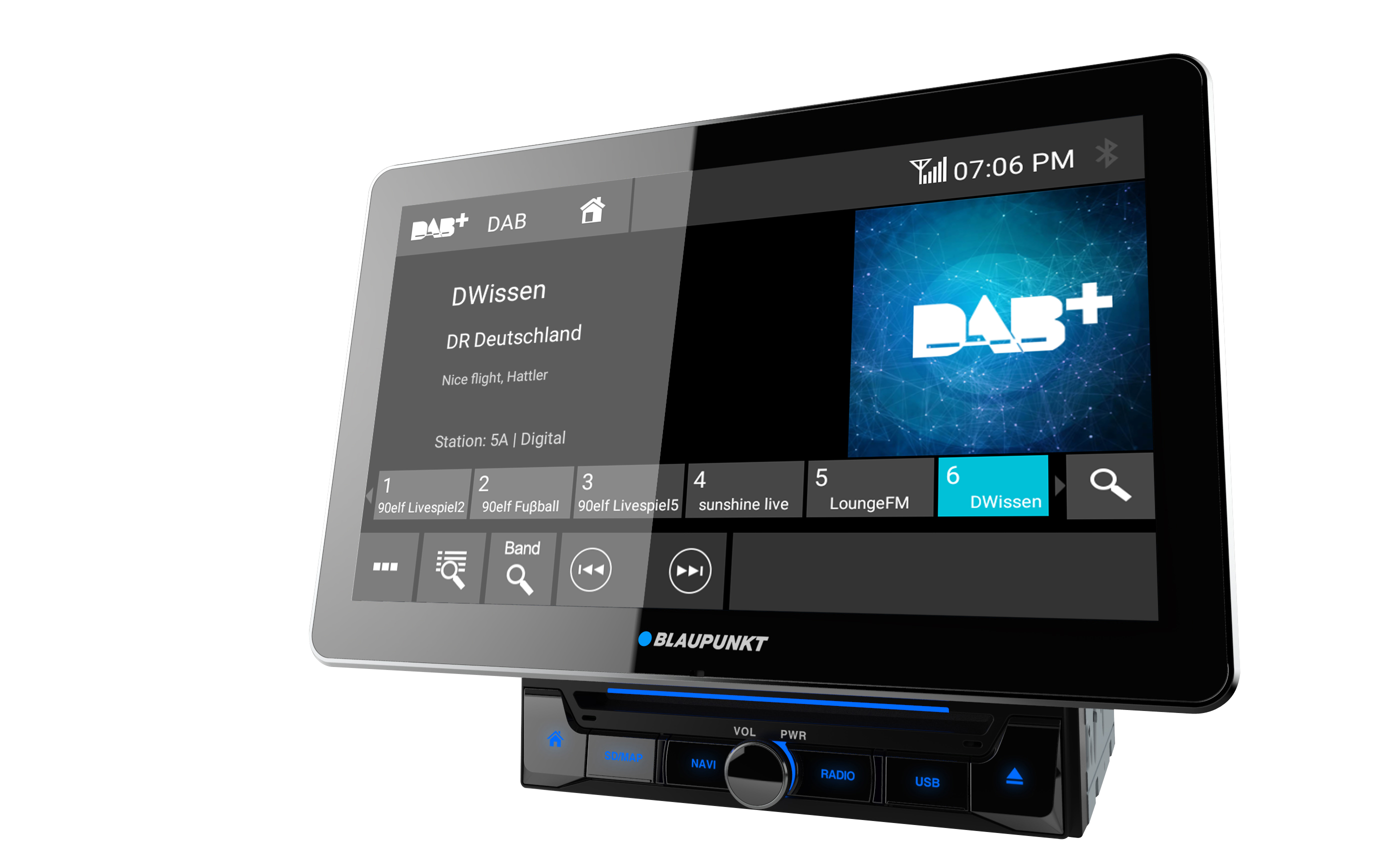 Blaupunkt Navigationssystem Autoradio Hamburg 990 DAB LKW