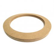 MDF Lautsprecherring MDF Speaker Ring Holz universal 250mm