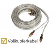 Musway Highclass Cinch-Kabel Vollkupfer Cinch-Audio-Kabel Stereo 3m MW3RCA